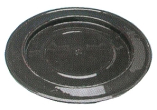 PEZZI 10-ROSONI SMALTATI MARRONE CM.12