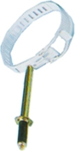PEZZI 10-REGGITUBI SMALTATI NERI CR061AN