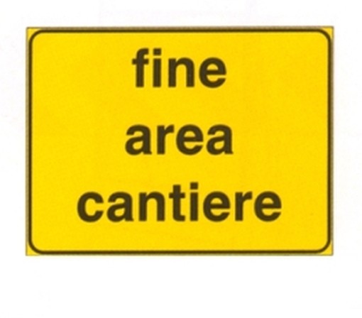 SEGNALI CANTIERE F_2108 FINE AREA CANTIERE