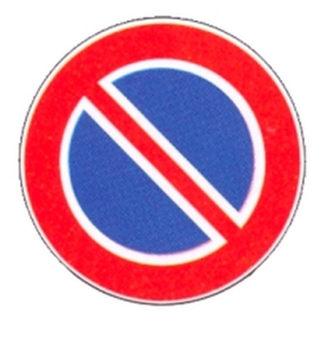SEGNALI STRADALI FIG. 74-120 DIVIETO DI SOSTA