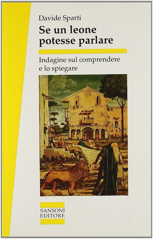 SE UN LEONE POTESSE PARLARE
