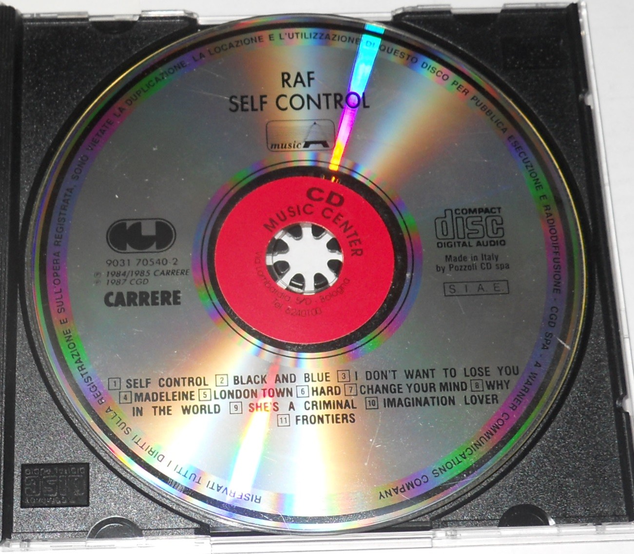 Raf - Self Control 