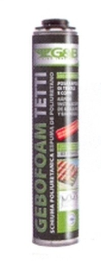 PEZZI 12-SCHIUMA POLIURETANICA GEBOFOAM TETTI B3 CS04