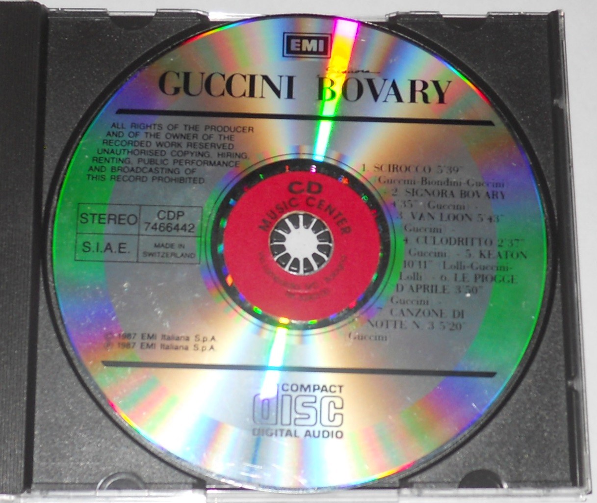 Francesco Guccini - Signora Bovary