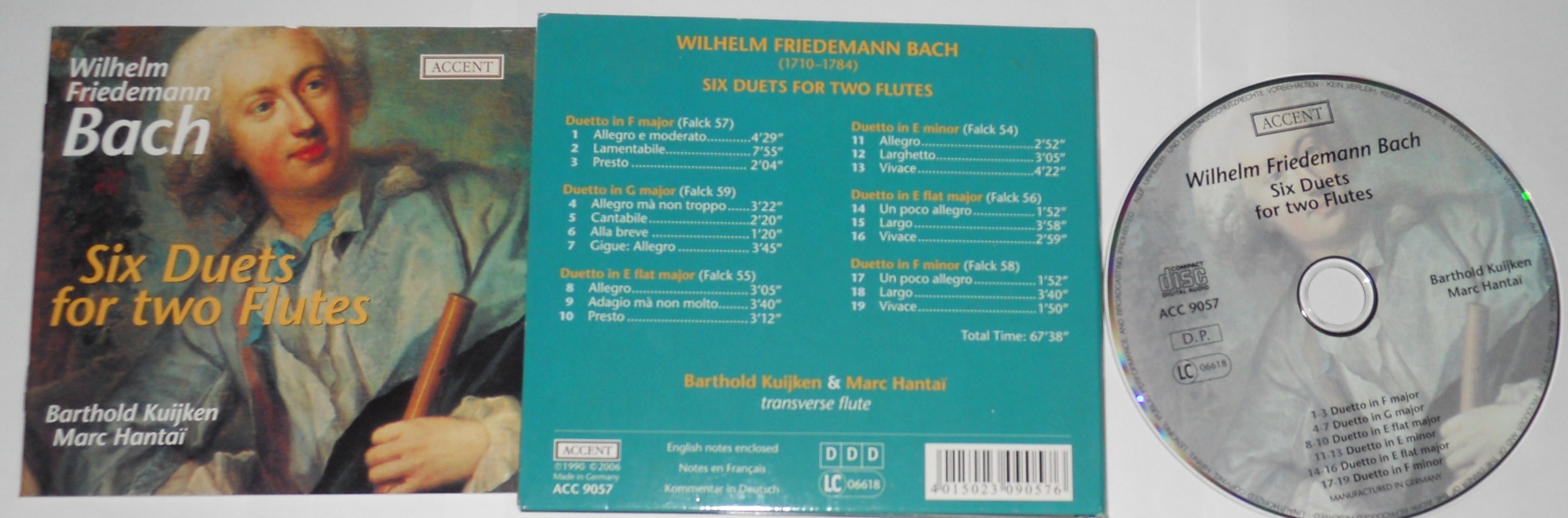 Six Duets for Two Flute