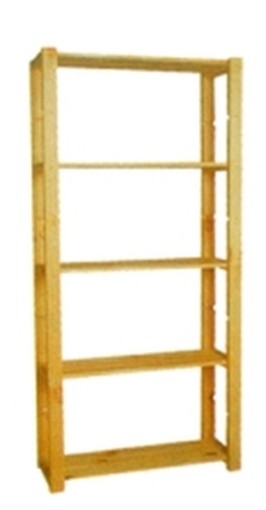 SCAFFALI LEGNO 5P. 80X40