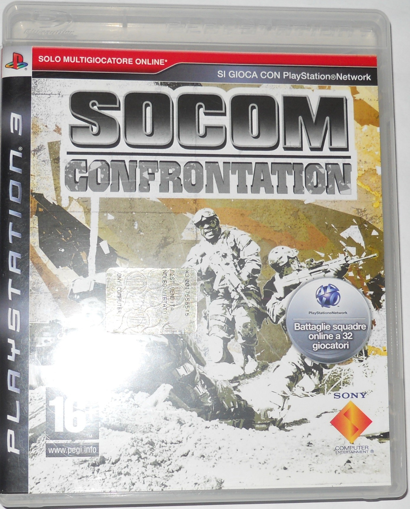 SOCOM CONFRONTATION - PlayStation 3 PS3