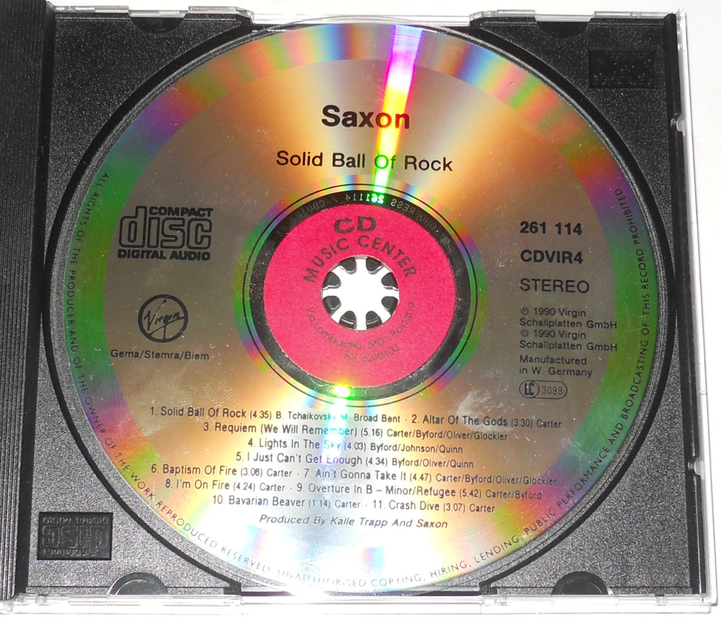 Saxon - Solid Ball of Rock