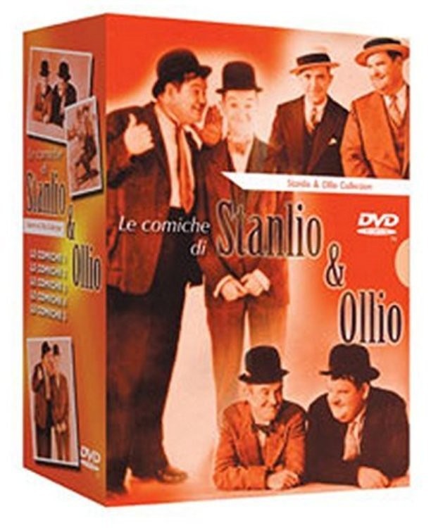 Stanllio & Ollio - Cofanetto Arancio Comiche (5 dVD)