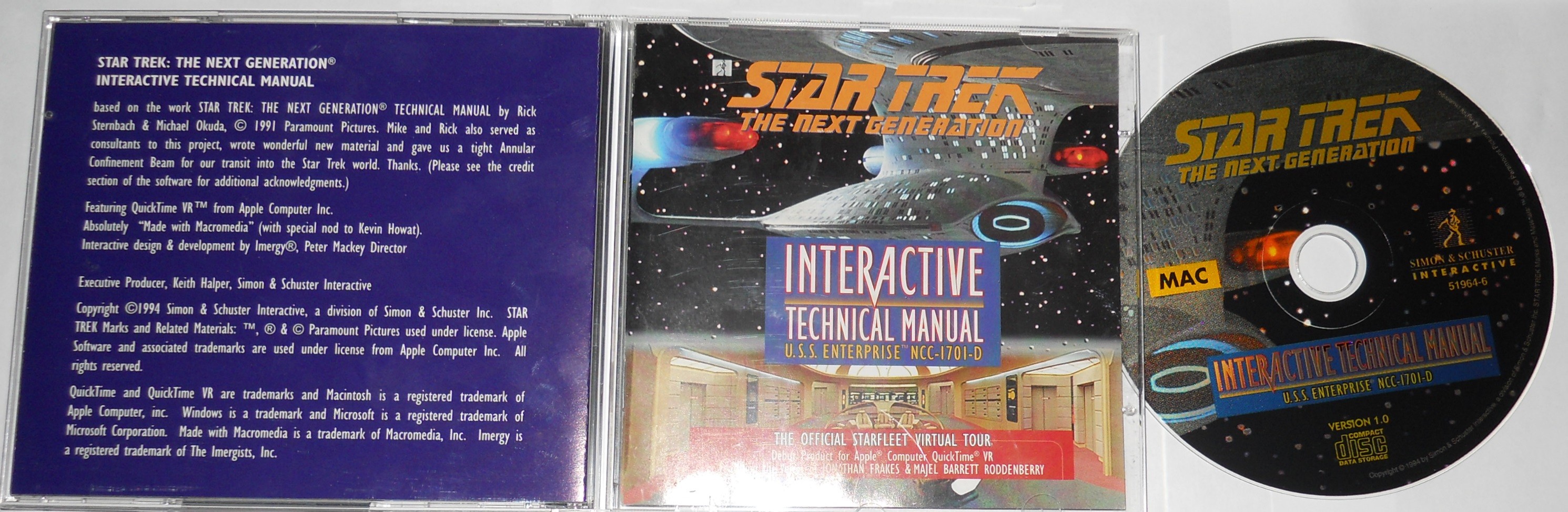 Star Trek The next generation - Interactive Technical Manual 