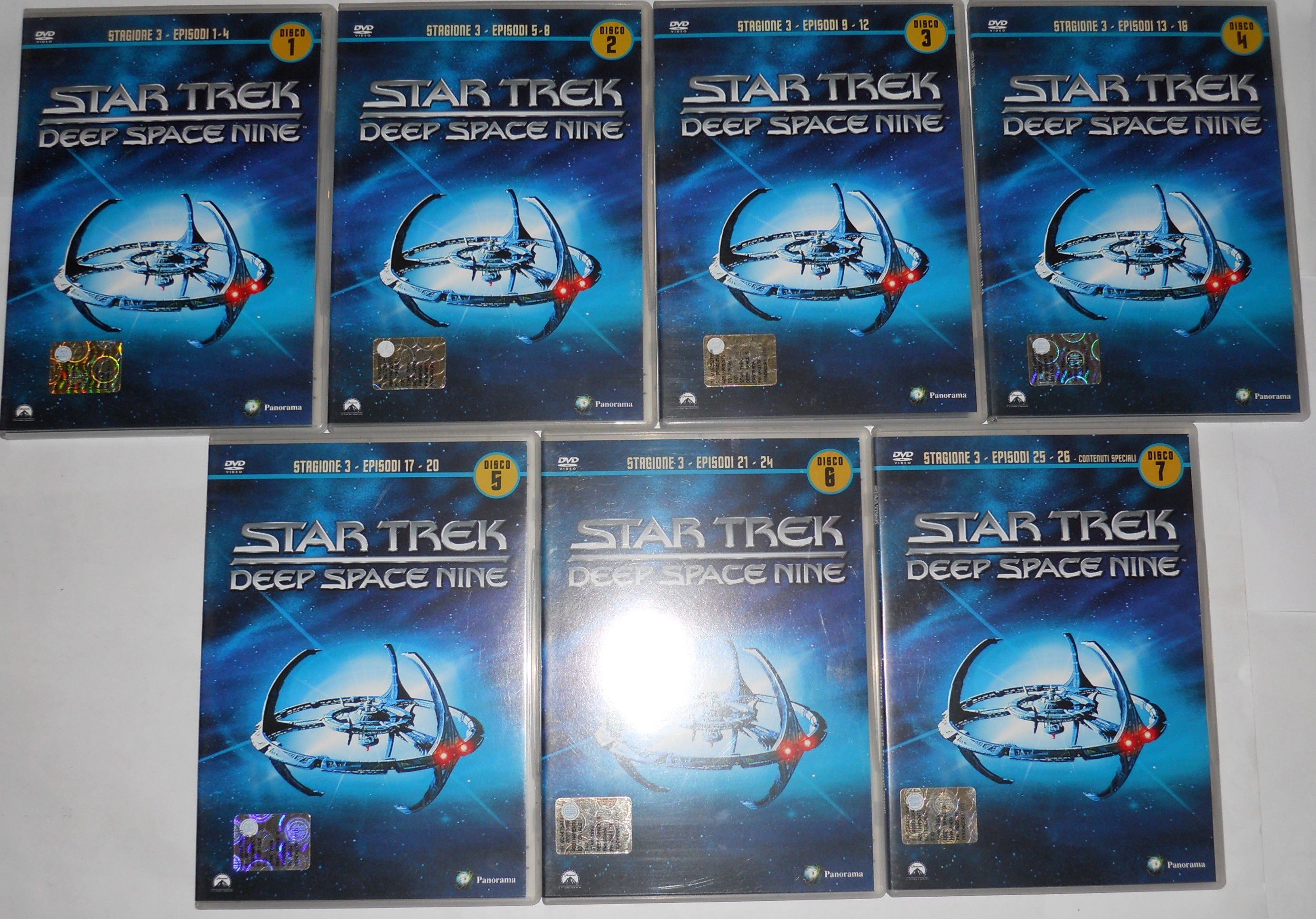 STAR TREK DEEP SPACE NINE Stagione 3 Completa  