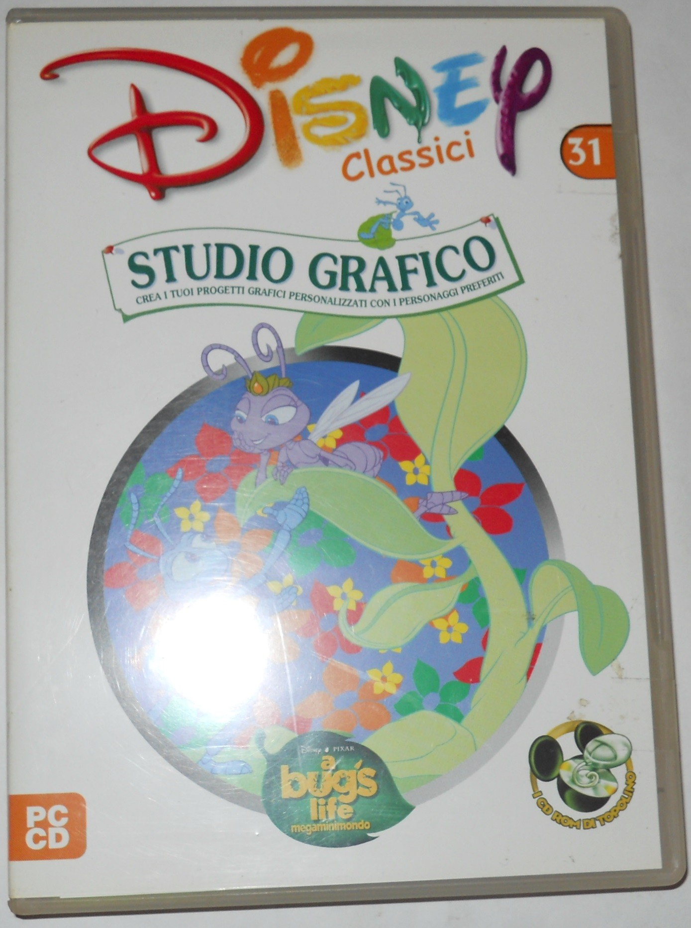 Disney Classici Vol. 31: Studio Grafico A BUG'S LIFE MEGAMINIMONDO