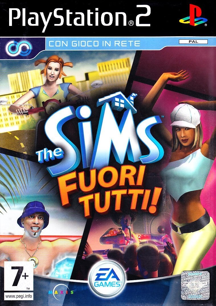The SIMS: Fuori Tutti PS2