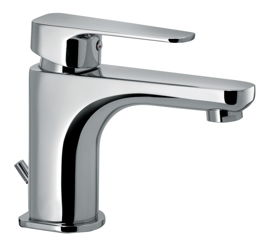 SLY Miscelatore lavabo Scarico Automatico 1'1/4 con cart.Energy Sawing con aerogazione Berry