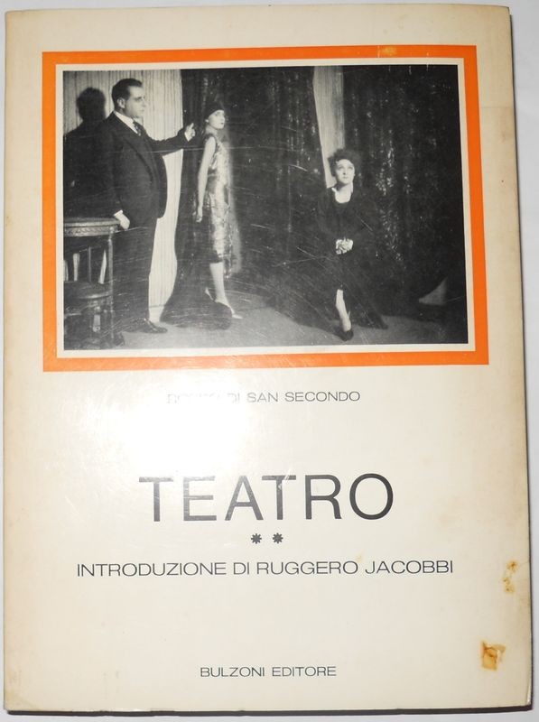 Rosso Di San Secondo: Teatro**