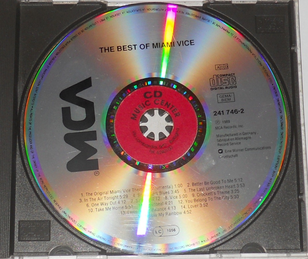 The Best Of Miami Vice Soundtrack