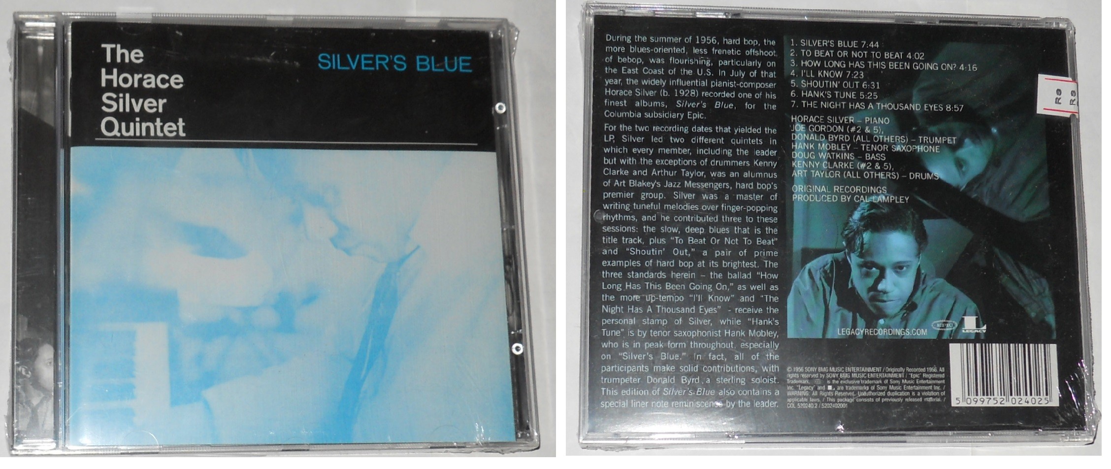 The Horace Silver Quintet - Silver's Blue