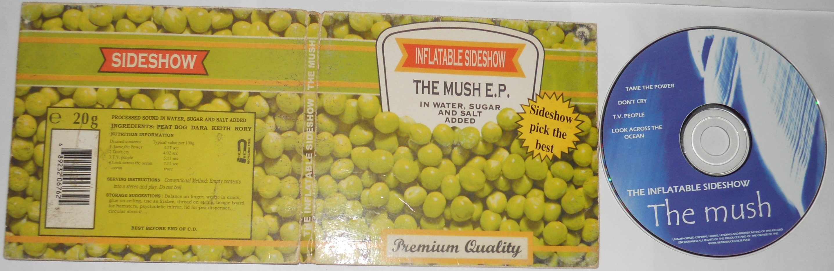 The Inflatable Sideshow, The Mush E.P