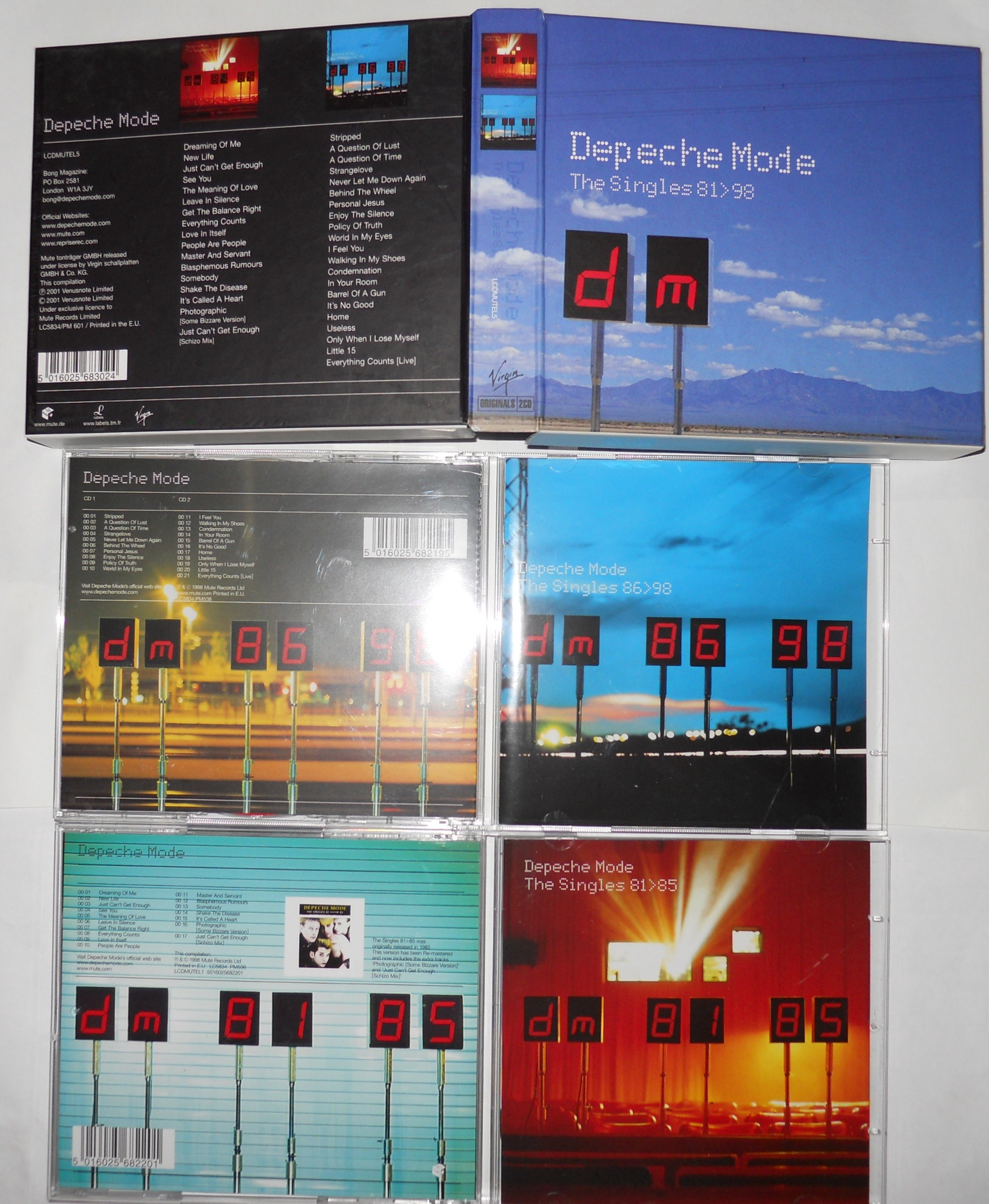 Depeche Mode - The Singles 1981-1998