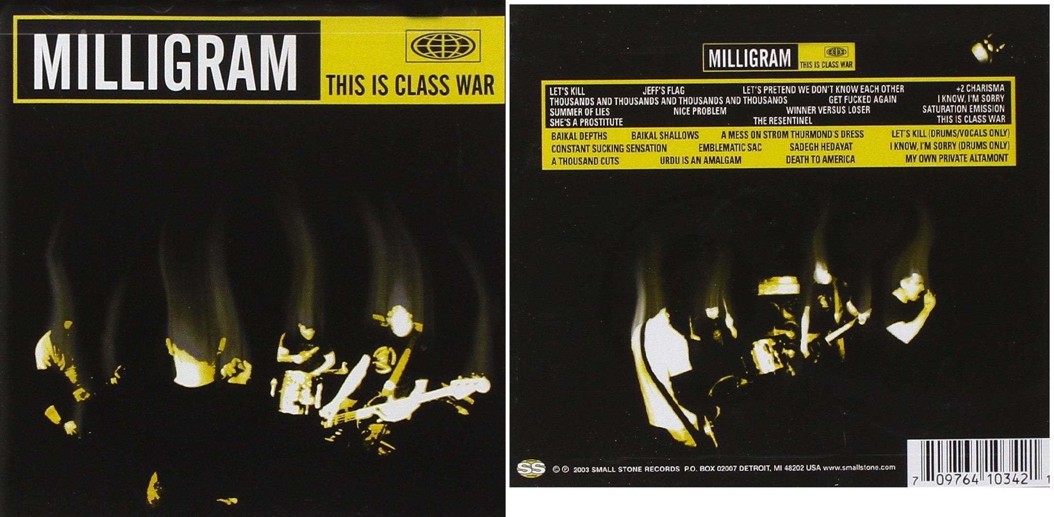 Milligram - This Is Class War