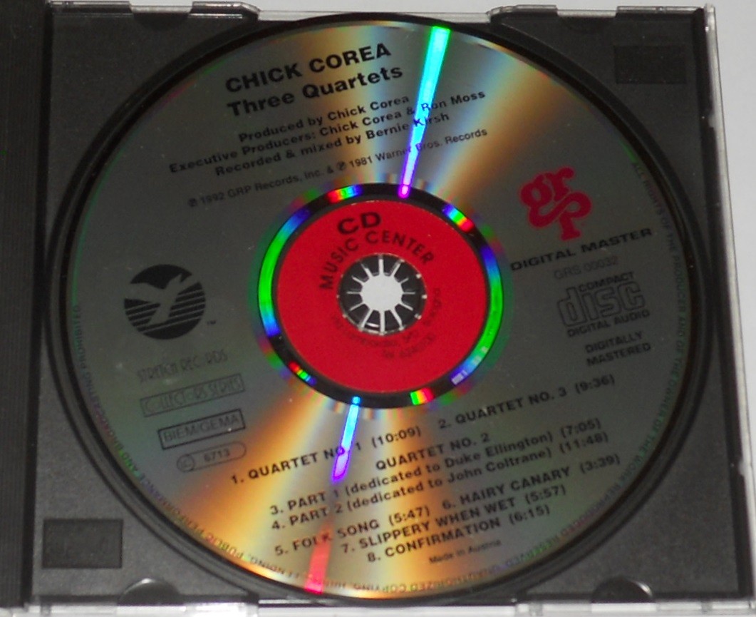 Chick Corea - Three Quartets