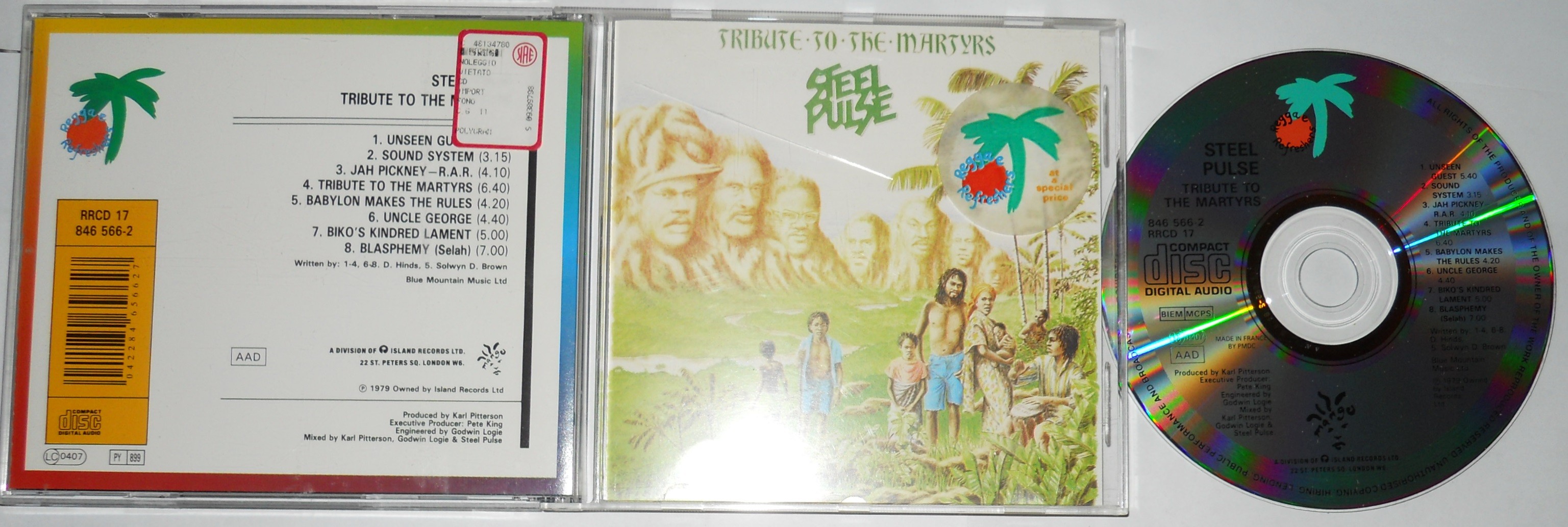 Steel Pulse - Tribute To The Martyrs