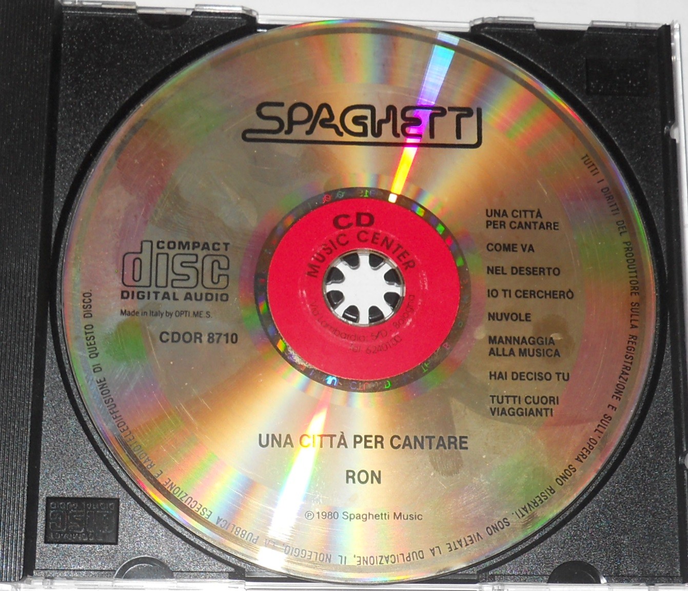 Ron,  Una Città per cantare