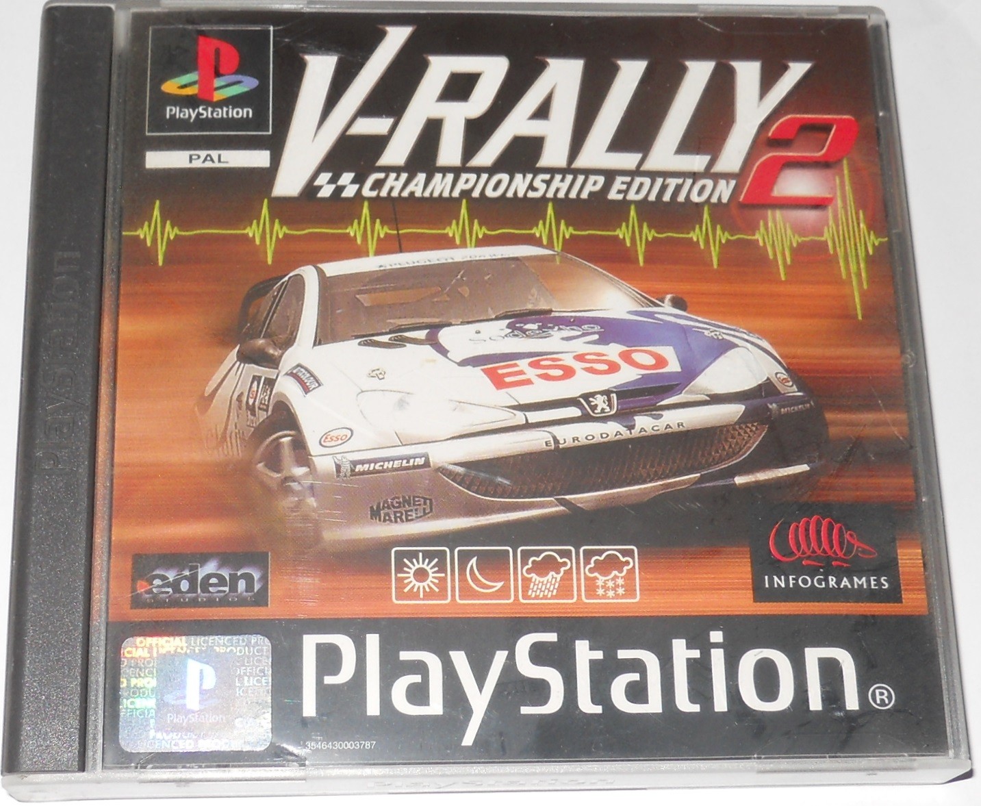 V-Rally 2.  Championship edition - PlayStation 1 PS1