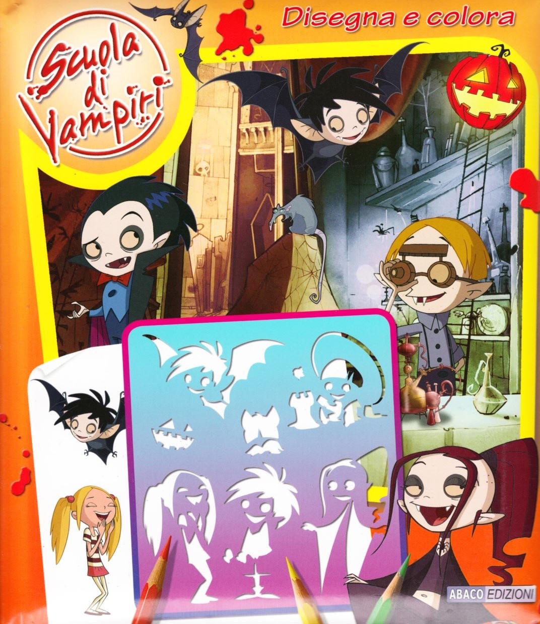 Scuola di vampiri. Disegna e colora