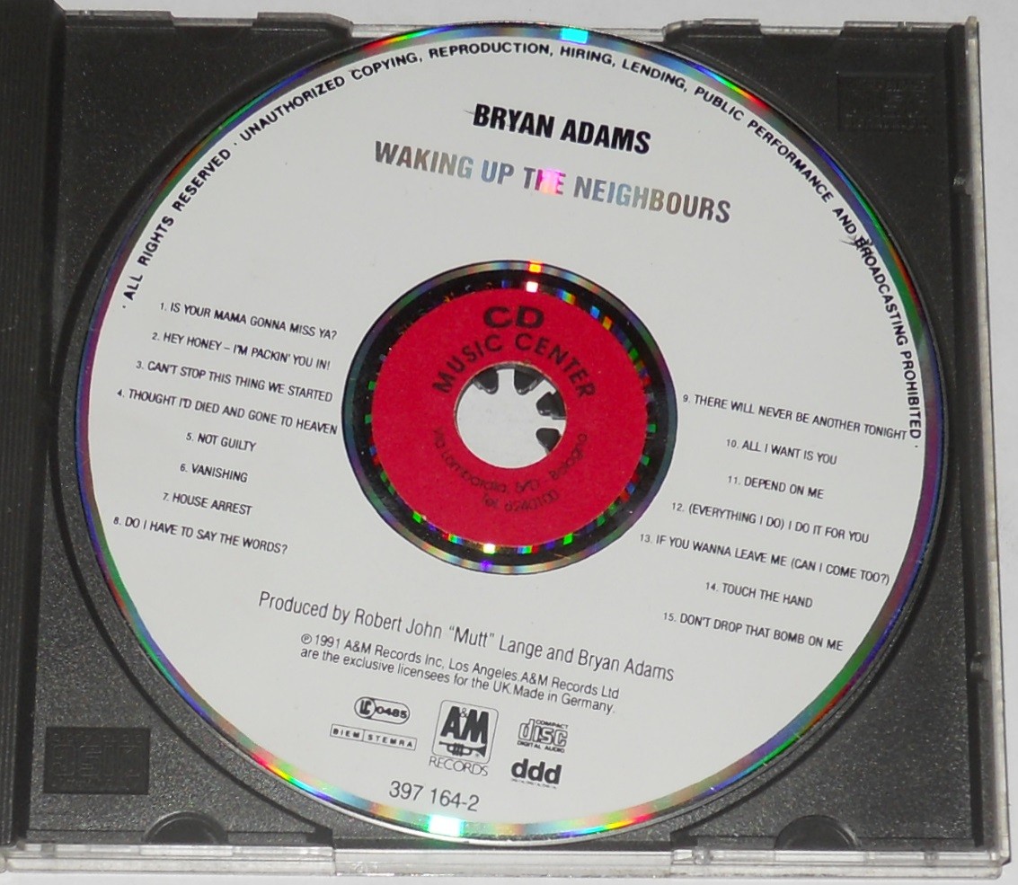 Bryan Adams - Waking Up The Neighbours