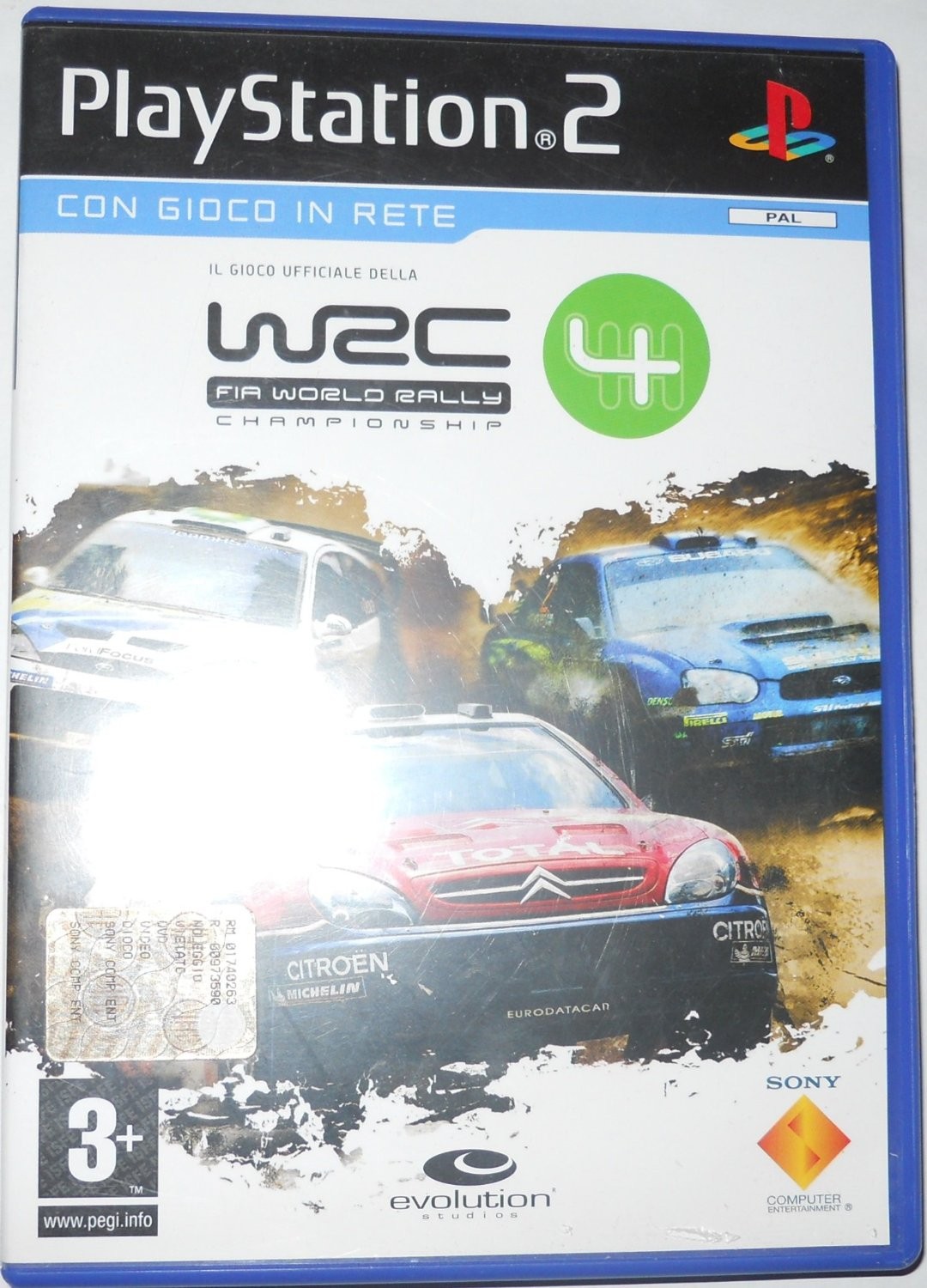 Wrc 4:Fia World Rally PS2