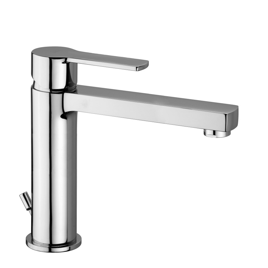 WEST Miscelatore lavabo Scarico Automatico 1' Prolungato MEDIO