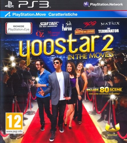 YOOSTAR 2 IN THE MOVIES PS3 nuovo