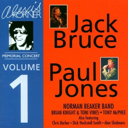  Alexis Korner Memorial Concert - Vol.1 Import Jack Bruce and Paul Jones etc