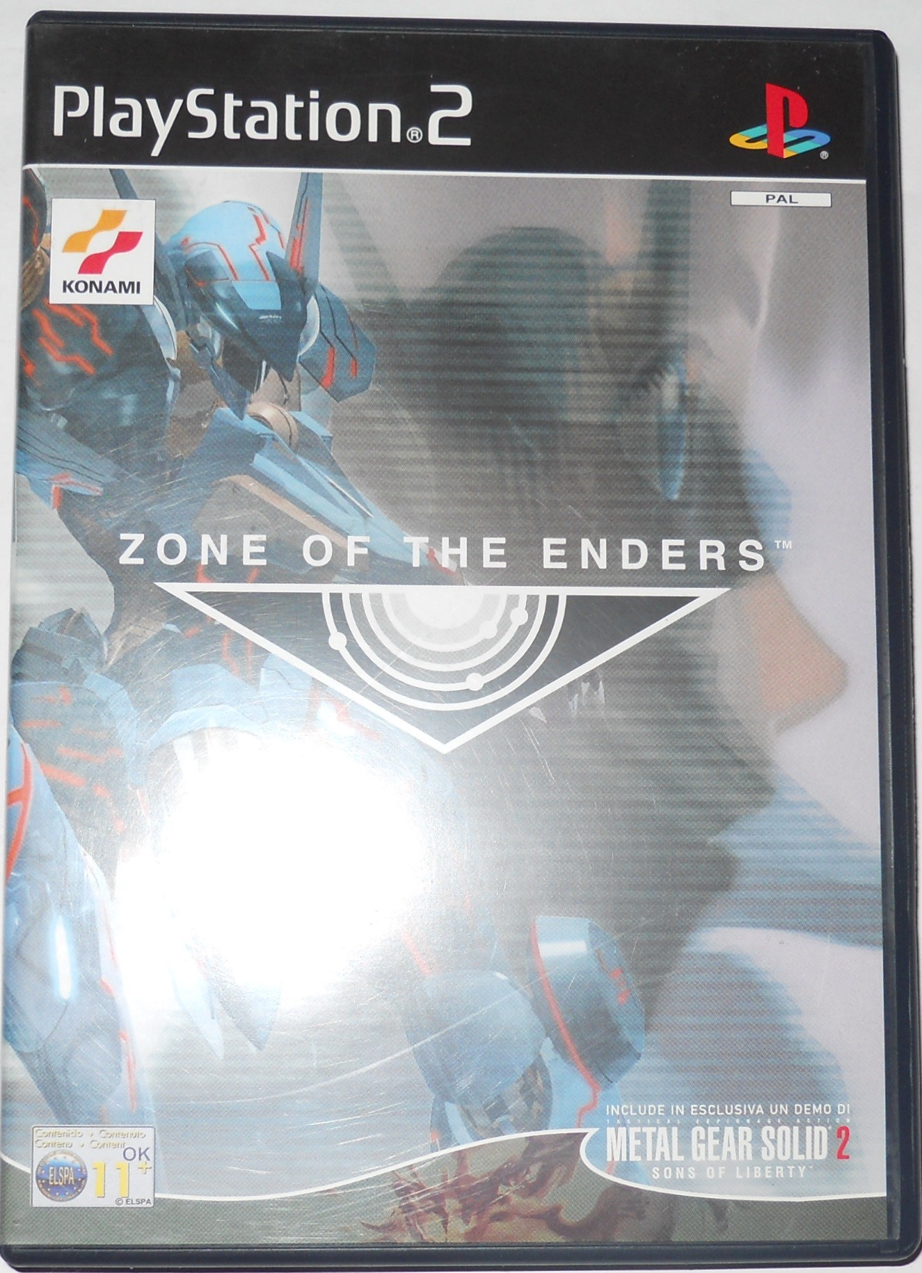 ZONE OF THE ENDERS - PlayStation 2 PS2