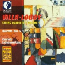 Villa-Lobos String Quartets vol.1 - Quartets nn.6, 1, 17  VILLA-LOBOS HEITOR