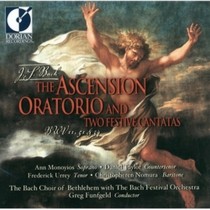 The Ascension Oratorio BWV 11, Two Festive Cantatas BWV 51 e BWV 34  BACH JOHANN SEBASTIAN