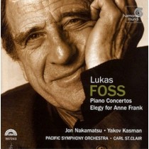 Concerto per pianoforte n.1, n.2, Elegyfor Anne Frank  FOSS LUKAS