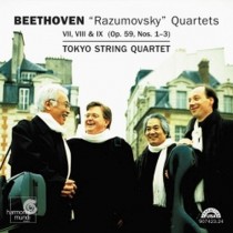 Quartetto n.7, n.8, n.9 "Razumovsky"  BEETHOVEN LUDWIG VAN