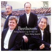Quartetti per archi op.18 (nn.1-6)  BEETHOVEN LUDWIG VAN