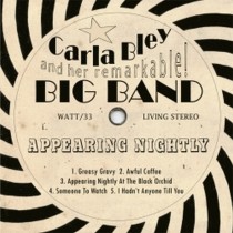 Appearing Nightly  BLEY CARLA
