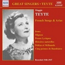 Arie francesi da Mignon, Proses Lyriques, Histoires naturelles, Pelleas et Melis  TEYTE MAGGIE  sop