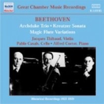 Trio op.97 "Arciduca", Sonata per vl. n.9 "Kreutzer", Variaz. sul Flauto magico  BEETHOVEN LUDWIG VAN