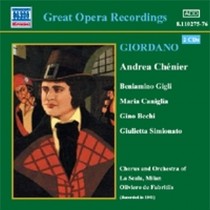 Andrea Chénier  GIORDANO UMBERTO