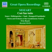 Così fan tutte  MOZART WOLFGANG AMADEUS