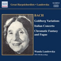 Variazioni Goldberg, Concerto Italiano, Fantasia cromatica e Fuga  BACH JOHANN SEBASTIAN