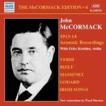 Edition Vol.4: The acoustic Recordings (1913-1914)  McCORMACK JOHN
