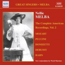 The Complete American Recordings Vol.2 (1909-1910)  MELBA NELLIE