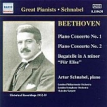 Concerto x pf. n.1 op.15, n.2 op.19, Per Elisa  BEETHOVEN LUDWIG VAN