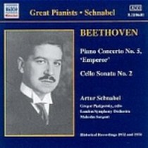 Concerto x pf n.5 op.73 "Imperatore", Sonata x vlc n.2 op.5  BEETHOVEN LUDWIG VAN
